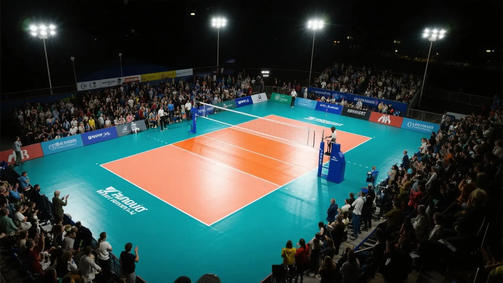 亚洲排球直播背景