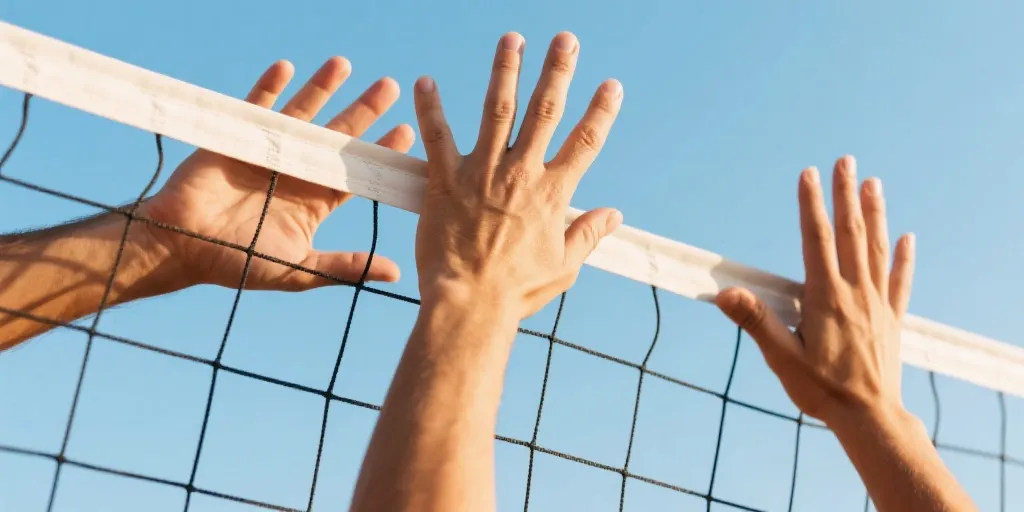 排球细节与力量